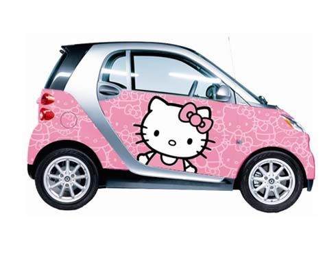 Smart ForTwo Hello Kitty เล็กกระทัดรัดสดใสเอาใจคนคิขุ เจาะตลาดวัยใสในอเมริกา