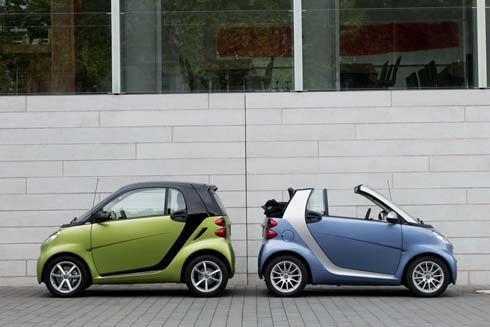 Smart ForTwo รุ่นปี 2011 กับเครื่องยนต์ปรับปรุงใหม่ ใช้น้ำมันน้อยลง ตามติดด้วยรุ่น Lightshine