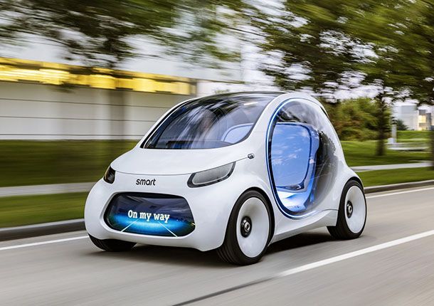 Smart เผยโฉม Vision EQ Concept Fortwo รถต้นแบบขับขี่อัตโนมัติ 2 ที่นั่ง