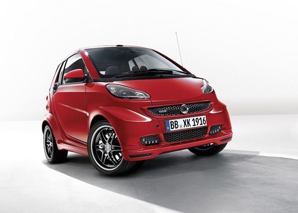 เล็กเผ็ดร้อน Smart ForTwo Brabus Xclusive Red Edition รุ่นพิเศษ