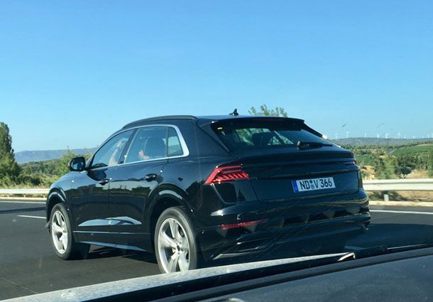 สปายช็อตบั้นท้ายเต็มคัน Audi Q8 จ่อเปิดตัวปีหน้า