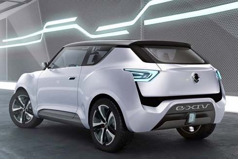 เปิดภาพ SsangYong e-XIV Concept Crossover รถอเนกประสงค์ไฟฟ้ารุ่นล่าสุด