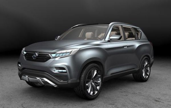 เปิดภาพชุดแรก SsangYong LIV-1 รถเอสยูวีขนาดกลางรุ่นต้นแบบ