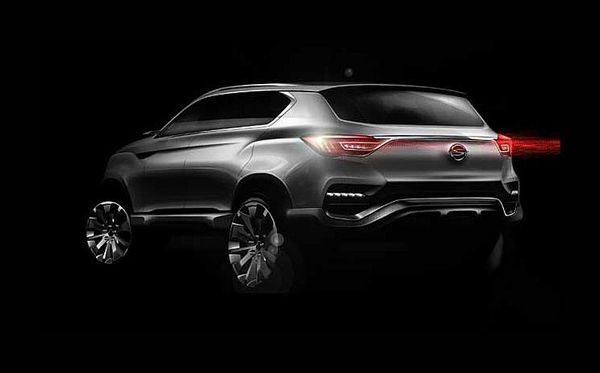 SsangYong LIV-1 Concept ว่าที่ Rexton อวดโฉมก่อนงานโซล มอเตอร์โชว์