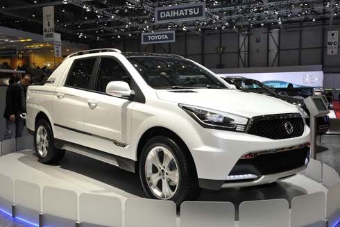 SsangYong SUT 1 Concept เริ่มขายต้นปี 2012 ฝันสูง "กระบะปิกอัพที่ดีที่สุดในโลก"