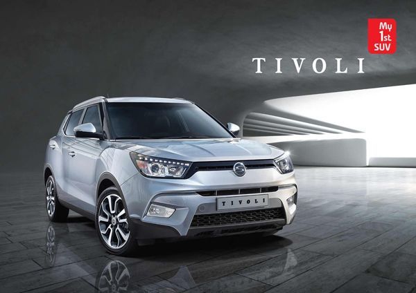 เผยโฉม SsangYong Tivoli ครอสโอเวอร์ขนาดซับคอมแพกต์รุ่นใหม่