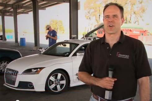 Stanford University โชว์นวัตกรรมรถไร้คนขับ Audi TTS ทำท็อปสปีด 193 กม./ชม.