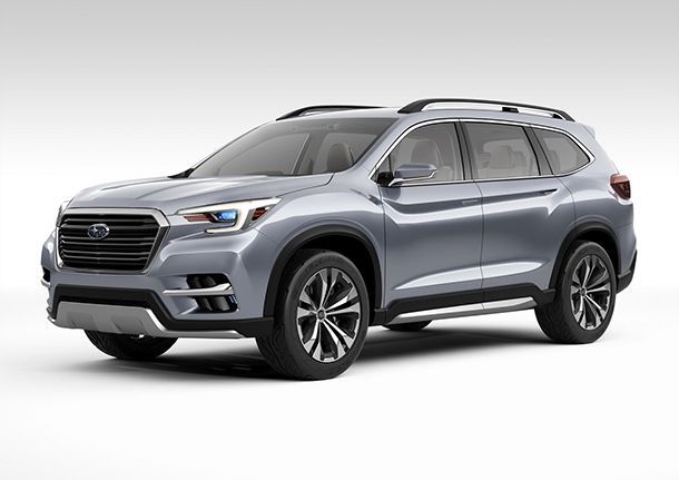 เผยโฉม Subaru Ascent Concept กำหนดแนวทางรถเอสยูวีเบาะที่นั่ง 3 แถว