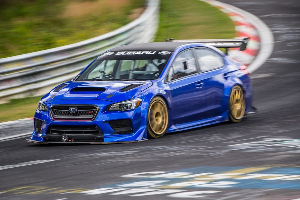 Subaru สร้างสถิติรถซีดานเร็วที่สุดในสนามเนอร์เบิร์กริง