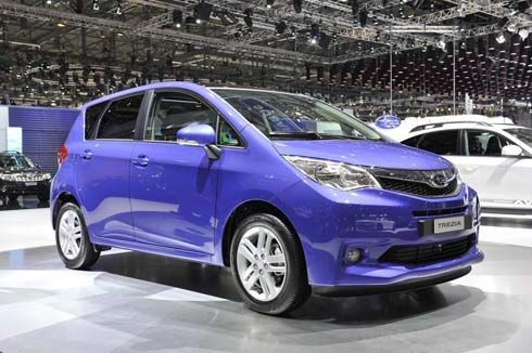 Subaru Trezia รถอเนกประสงค์ในร่างใหม่ของ Toyota Verso S เปิดตัวที่เจนีวา
