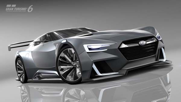 ล้ำอนาคต Subaru Viziv GT Vision Gran Turismo รถแข่งเสมือนจริง