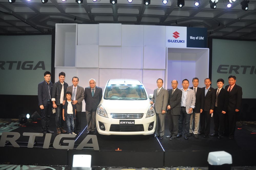 2013 Suzuki Ertiga (ซูซุกิ เออร์ติก้า) MPV ตัวใหม่จับกลุ่มผู้นำครอบครัวยุคใหม่ เคาะราคาเริ่ม 5.54 แสน