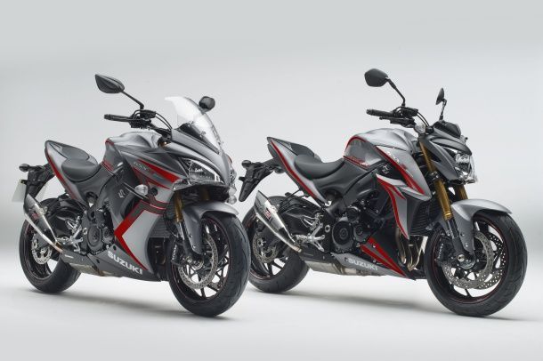 Suzuki GSX-S1000 และ GSX-S1000F Yoshimura ลายพิเศษมทาพร้อมท่อและของแต่งจากโรงงาน