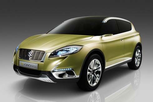 Suzuki S-CROSS Concept ครอสโอเวอร์ต้นแบบตัวแทน SX4 ในภาพชุดแรก