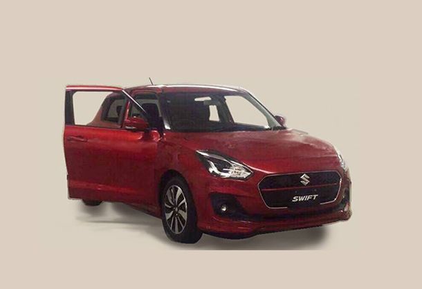 หลุดภาพเต็มคัน Suzuki Swift เจนเนอเรชั่นใหม่