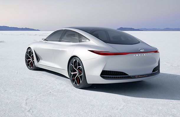 ภาพแรกแบบชัดๆ Infiniti Q Inspiration Sedan Concept รถซีดานต้นแบบสุดเพรียว