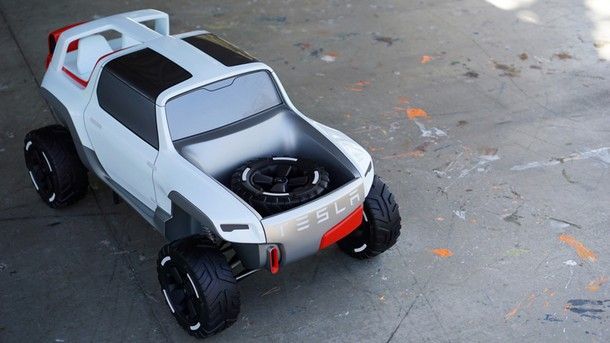 Tesla Allterrain Concept คอนเซปต์รถปิคอัพพลังงานไฟฟ้า จากเทสลา