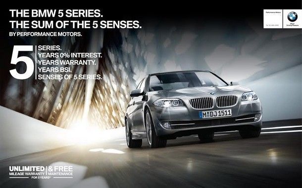 THE BMW 5 SERIES. THE SUM OF THE 5 SENSES เปิดโสตประสาทสัมผัสทั้ง 5 กับ สุนทรียภาพการขับขี่เหนือระดับ