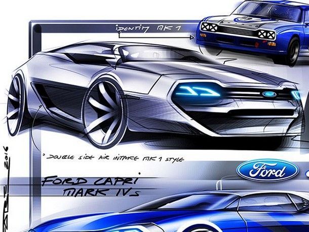 Ford Capri Concept สปอร์ตคาร์รุ่นใหม่ ที่อาจมาแทนที่ มัสเซิลคาร์ในตำนานอย่าง Mustang
