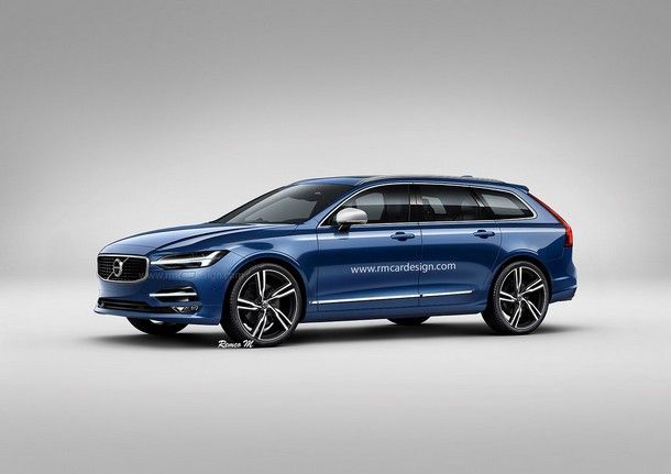 ภาพแบบ New Volvo V60 รุ่นใหม่ บึกบึนมากขึ้น พร้อมคาดว่าใกล้เคียงรุ่นผลิตจริงมากที่สุด