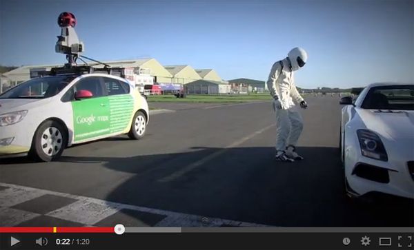 The Stig “ช่วย” Google บันทึก Street View สนามทดสอบ Top Gear