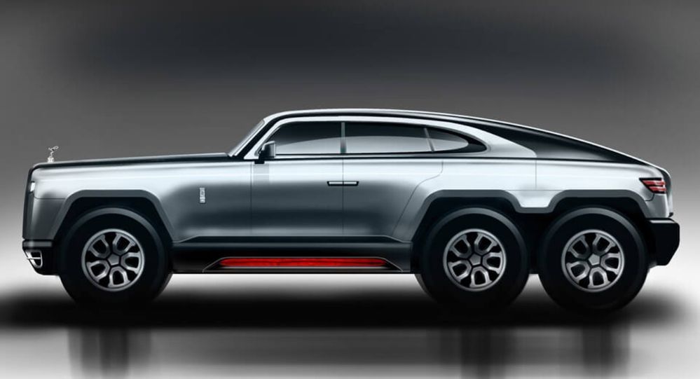 Rolls-Royce 6x6 SUV สุดหรู กับการออกแบบสุดหลุดโลก