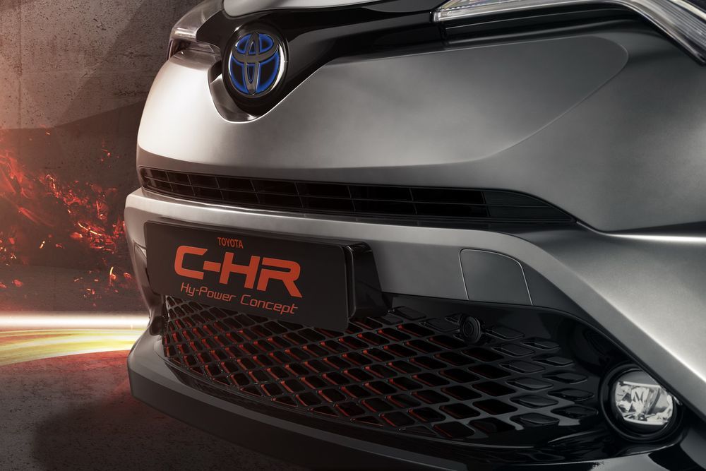 Toyota เตรียมอวดโฉม C-HR Hy-Power Concept ที่แฟรงค์เฟิร์ต