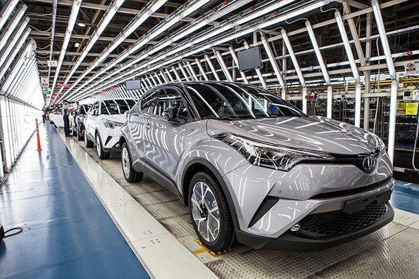 Toyota C-HR ขึ้นสายการผลิตในยุโรป