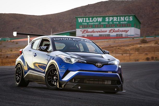 Toyota เล็งสร้างสถิติรถขับเคลื่อนล้อหน้าด้วย C-HR รุ่นแต่งเต็ม