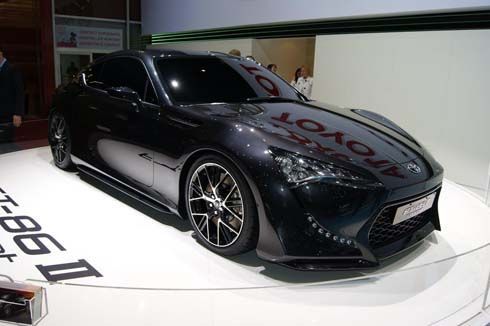 Toyota FT-86 II Concept โฉมล่าสุดในตัวถังสีดำที่เจนีวา นี่มัน "รถแบทแมน" ชัดๆ!