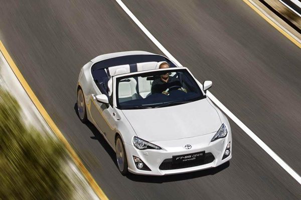 Toyota FT-86 Open สปอร์ตเปิดประทุนต้นแบบ เผยโฉมอย่างเป็นทางการ