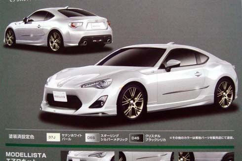 ภาพหลุดของ Toyota FT-86 โดย Modellista ก่อนเปิดตัวที่ Tokyo Motor Show