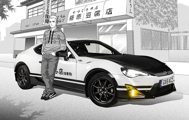 คอมังงะกรี๊ด! Toyota ส่ง GT86 Initial D เวอร์ชั่นพิเศษ