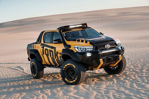 Toyota Hilux Tonka Concept รถต้นแบบตะลุยไปได้ทุกเส้นทาง