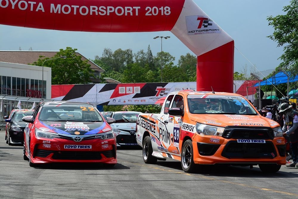 ระเบิดความมันส์ โตโยต้า มอเตอร์สปอร์ต 2018 สนามแรกเชียงใหม่