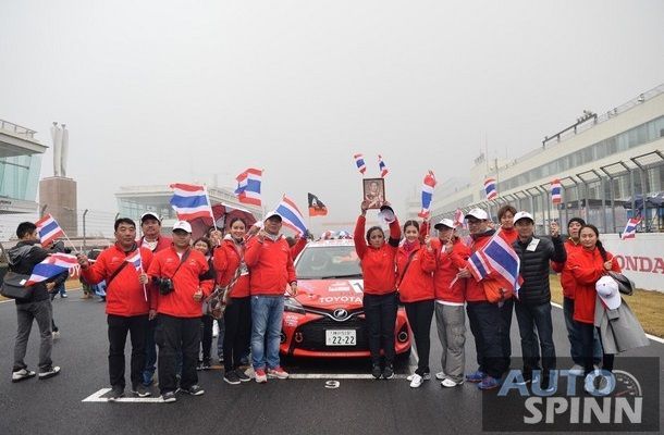 Toyota คว้าอันดับที่ 6 ศึก Toyota Netz Cup Vitz Race 2016 ประเทศญี่ปุ่น