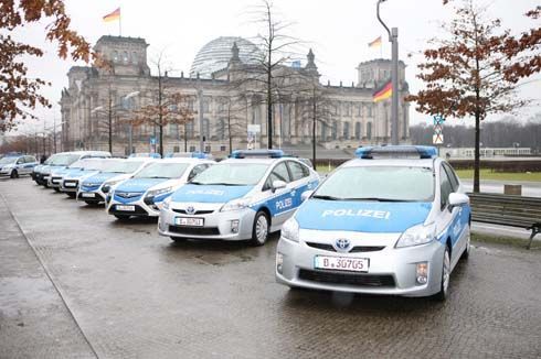 ตำรวจกรุงเบอร์ลินรักษ์โลก เพิ่ม Toyota Prius 3 คัน เข้าร่วมโครงการ Initiative 120