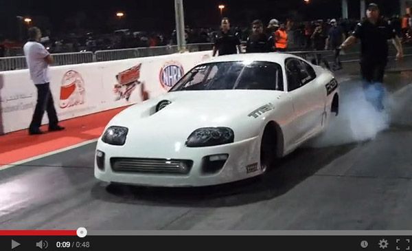 อภิมหาแห่งความแรง Toyota Supra แต่งเต็มวิ่งควอเตอร์ไมล์ 6.15 วินาที