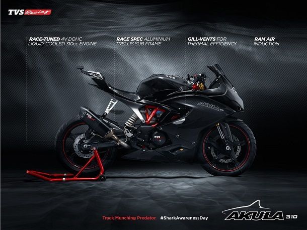 เก็บตกสปอร์ตคลาสเริ่มต้น TVS Akula310 พื้นฐาน BMW G310R เปิดตัวสิ้นปี