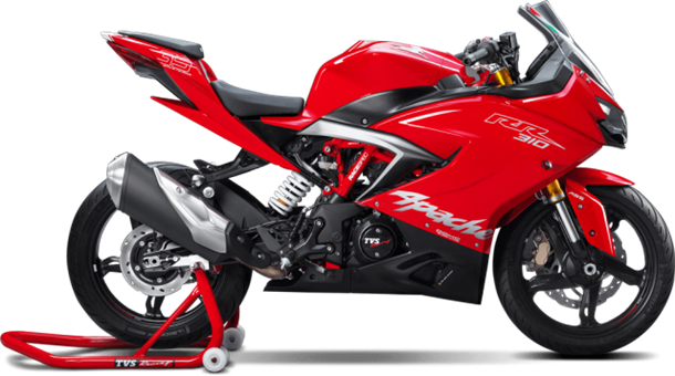 TVS Apache RR310 สปอร์ตไบค์บนพื้นฐาน BMW G310R