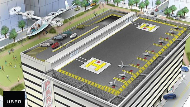 Uber เตรียมให้บริการ “รถแท็กซี่บินได้” ภายในปี 2020