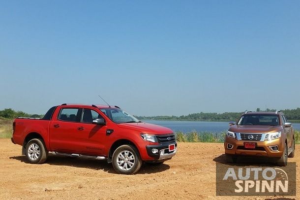 ชมวีดีโอทีเซอร์ เมื่อ Nissan NP300 Navara ปะทะ Ford Ranger 3.2