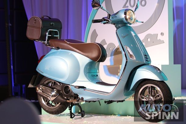 เปิดตัว Vespa 70th Anniversary รุ่นพิเศษ 170 คัน เสริม ABS เทคโนโลยีใหม่ๆ ให้รุ่นเดิม