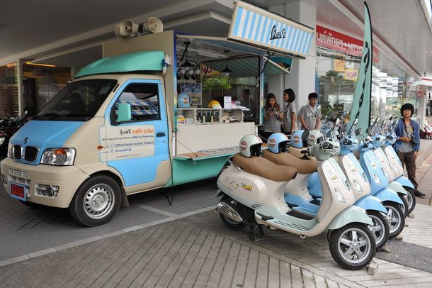 Vespa Troop On The Road การตามล่าหาขบวนเวสป้าทั่วประเทศ