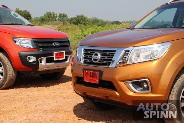 ชมกันชัดๆ วีดีโอทดสอบ Nissan Navara NP300 ประชัน Ford Ranger 3.2