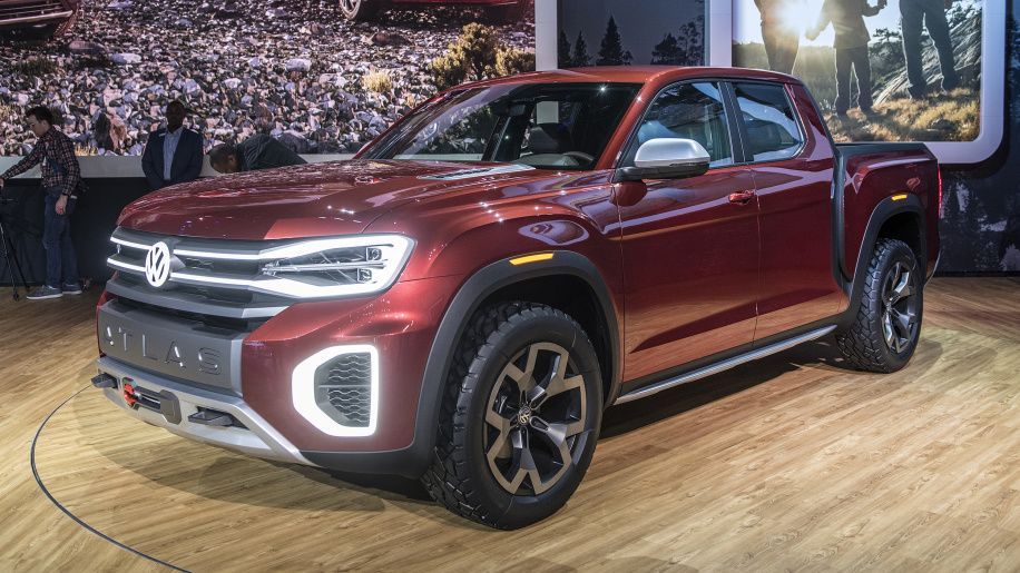 Volkswagen Atlas Tanoak คอนเซปต์ปิกอัพรุ่นใหม่ของค่าย ที่มาพร้อมความทันสมัยทั้งเส้นสายและการดีไซน์