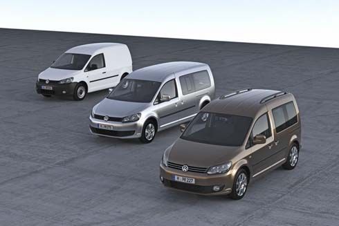Volkswagen Caddy คอมแพคท์แวน ไมเนอร์เชนจ์ปี 2011 เพิ่มเครื่องยนต์ทางเลือกเต็มอัตรา