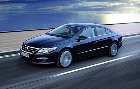 Volkswagen Passat CC Exclusive ซีดานหรูรุ่นพิเศษ 2 สีใหม่ ดำและน้ำเงิน ตกแต่งภายในสไตล์ทูโทน