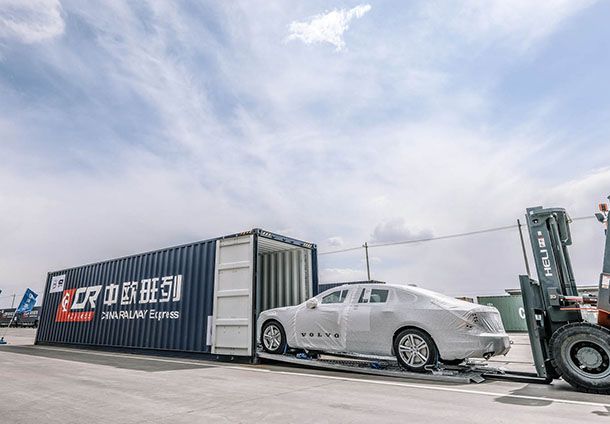 เปิดมิติใหม่ Volvo ผลิต S90 ในจีน ส่งออกสู่ยุโรปทางรถไฟ