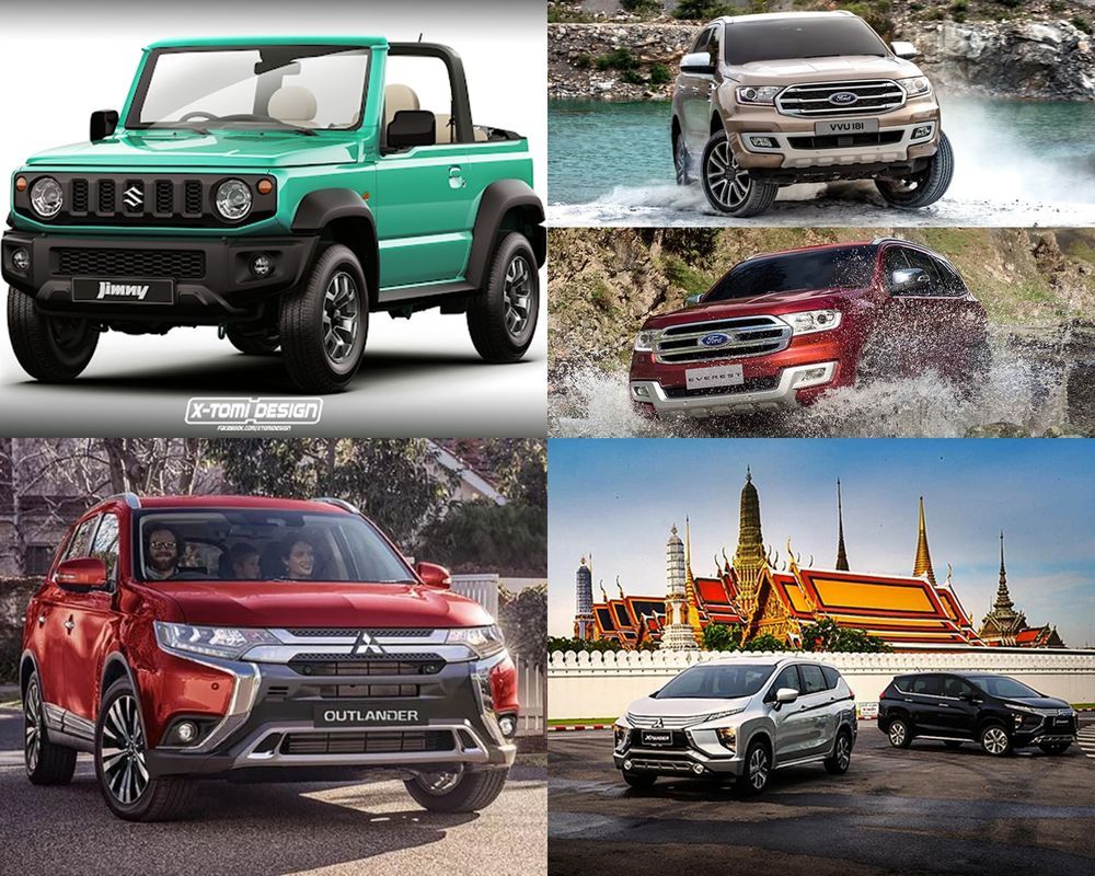 Week in Focus : Suzuki Jimny แบบเปิดประทุน / เจาะข้อมูล Ford Everest 2018 / Mitsubishi Outlander เปิดตัวแล้วที่ออสเตรเลีย / Mitsubishi Xpander เวอร์ชั่นไทย ก่อนขายจริง